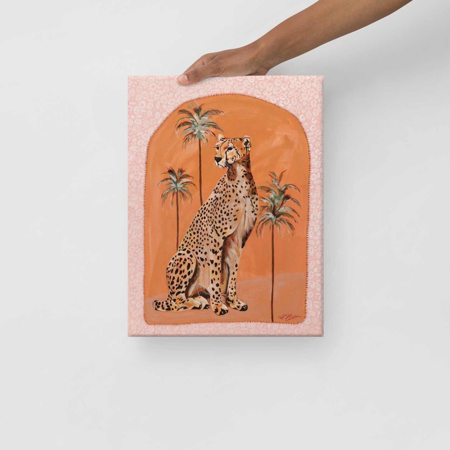 Thinking of you canvas print