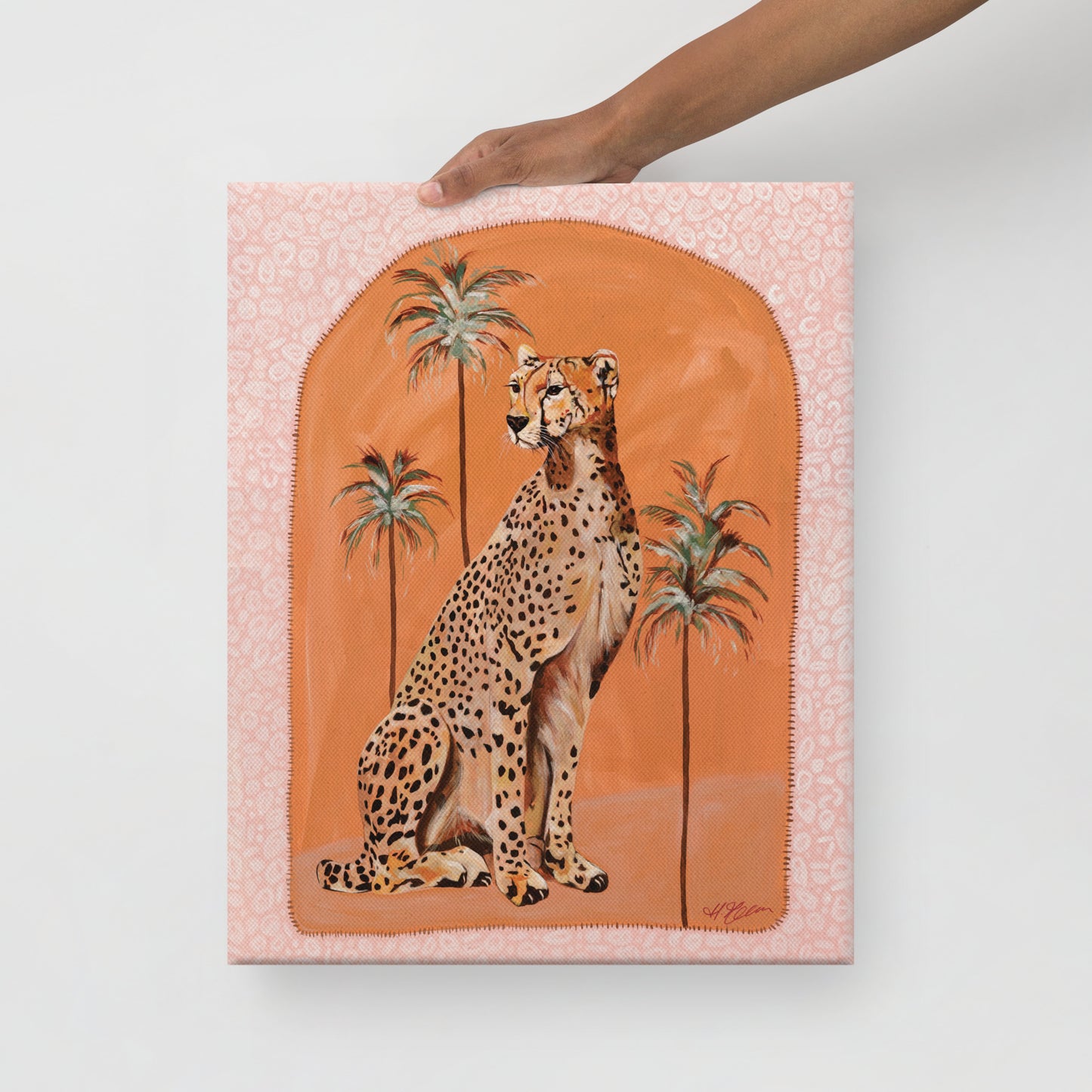 Thinking of you canvas print
