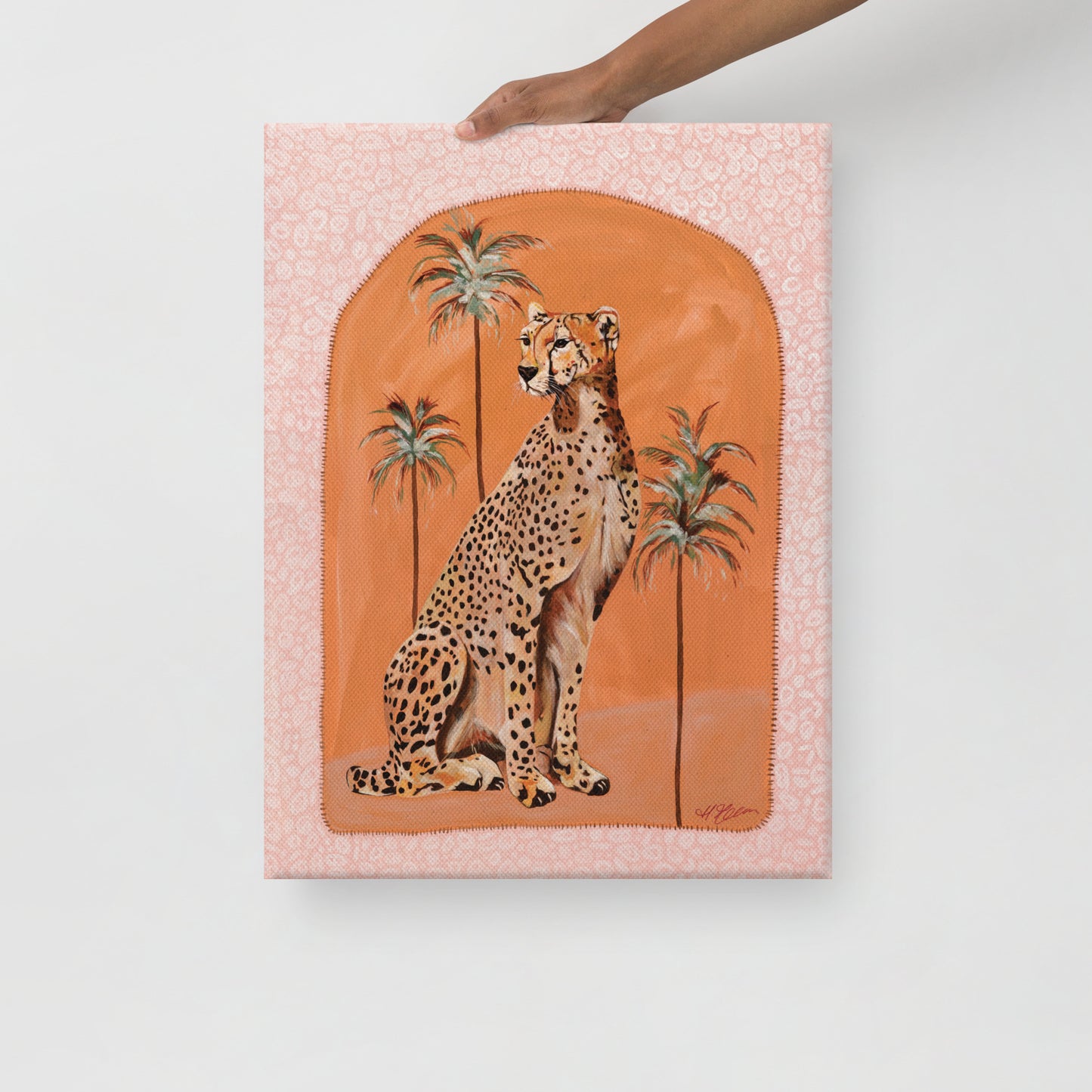 Thinking of you canvas print