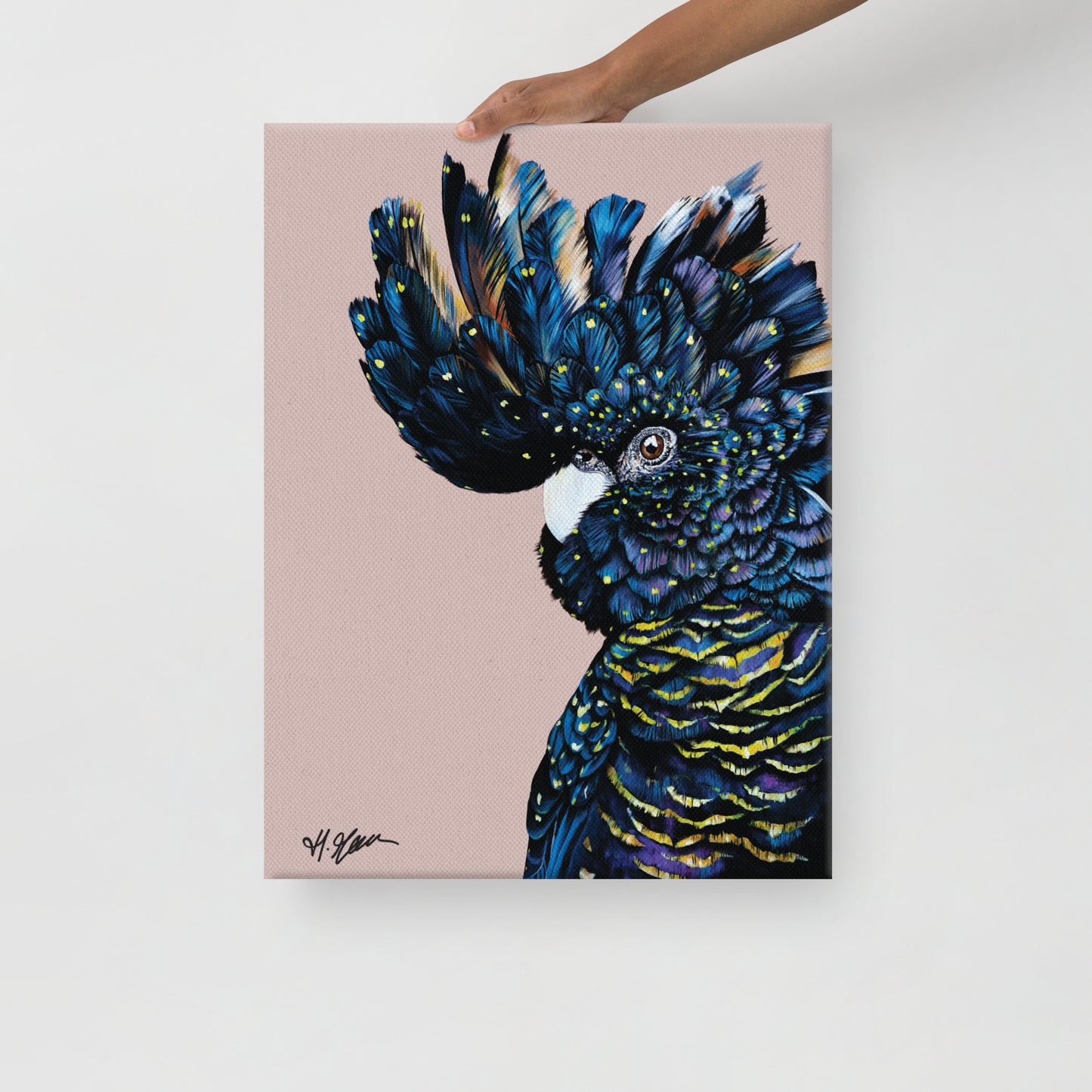 Pia reproduction canvas print