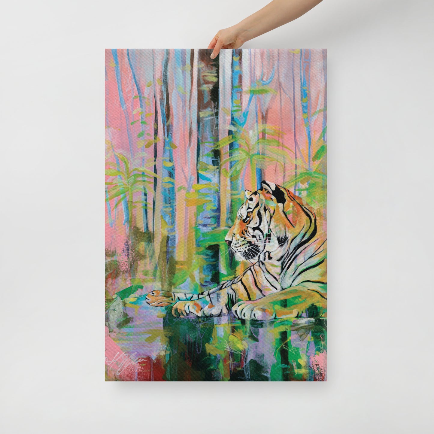 'Beautiful Stranger' canvas print