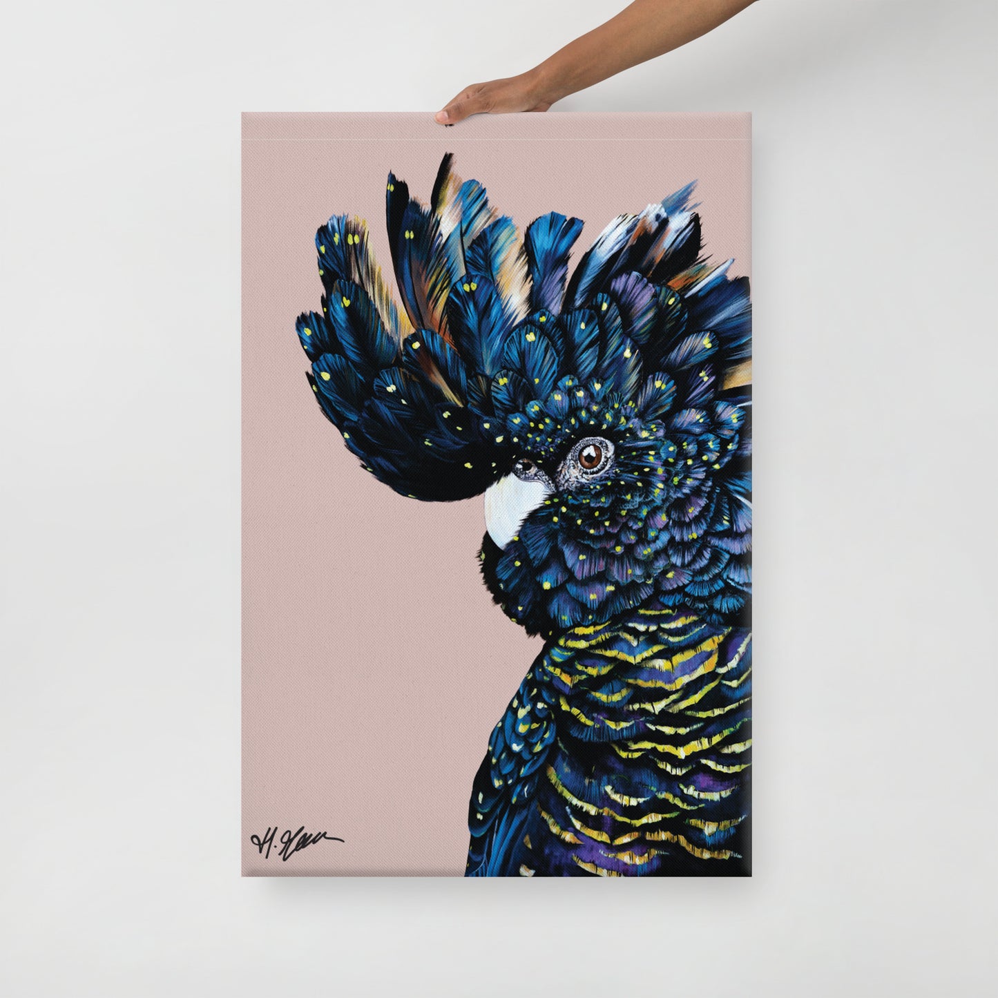 Pia reproduction canvas print